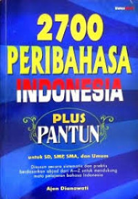 Image of 2700 Peribahasa Indonesia (Plus Pantun)