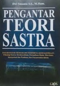 Image of Pengantar Teori Sastra